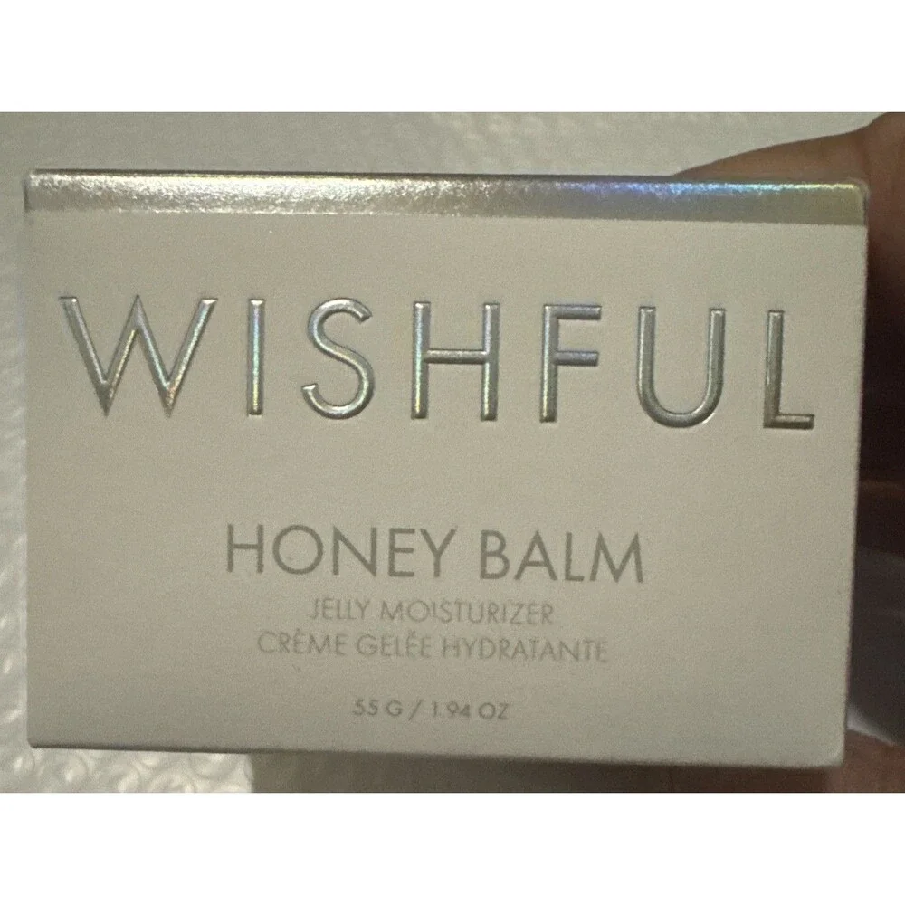 NIB Huda Beauty Wishful Honey Balm Jelly Moisturizer 55g / 1.94 oz Discontinued